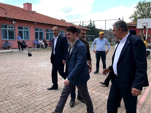 Kaymakam Emre Cebeci'nin İncili Mahallesi Zİyaretleri